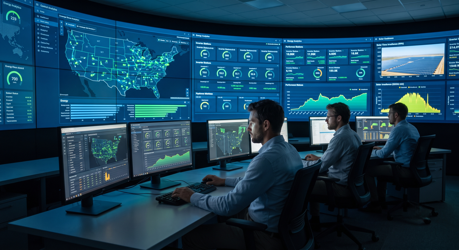 Solar Control Room Construction